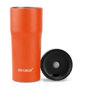 Personalizable 16 oz stemless copas de prueba de fugas de aislamiento al vacío de deporte vaso amigo negro - Product Image 3