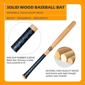 Bate <span class=keywords><strong>de</strong></span> Béisbol <span class=keywords><strong>de</strong></span> <span class=keywords><strong>Madera</strong></span> <span class=keywords><strong>de</strong></span> Arce/Arce Rojo/Haya Personalizado con Color e Impresión Promocional Listy Duosun, 18-22 Pulgadas - Product Image 5