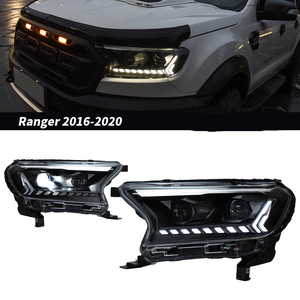 Phares LED 10000 Lumens 72 Watts pour Ford 2016-2020, ensemble de phares avec lentille LED modifiée, feux de jour - Product Image 2