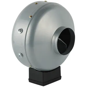 LG series 4 5 6 8 inches very Silent inline Duct Fan with long type ventilation fan speed controller and humidity function