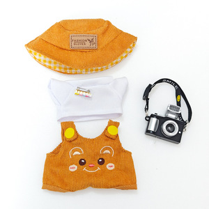 First Second Generation Macaron Vinyl Blind Box Pendant 17cm <strong>Plastic</strong> Cartoon Toy <strong>Doll</strong> with Accessories Clothes Overalls Shoes - Product Image 2