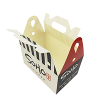 Vente flash - Boîte à emporter en papier pour poulet frit, impression personnalisée, design créatif