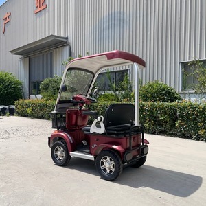 Voiturette <span class=keywords><strong>de</strong></span> golf électrique <span class=keywords><strong>de</strong></span> luxe 2 places 4 roues 60V 800W avec jantes en alliage, contrôleur 15 tubes et toit ouvrant pour villas <span class=keywords><strong>de</strong></span> plage, centres <span class=keywords><strong>de</strong></span> golf et navettes - Product Image 5