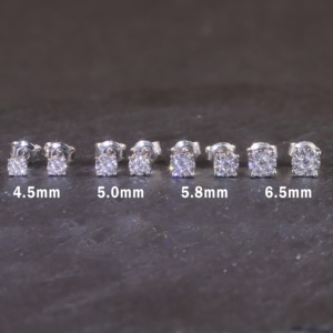 <span class=keywords><strong>Boucles</strong></span> <span class=keywords><strong>d</strong></span>'<span class=keywords><strong>oreilles</strong></span> en <span class=keywords><strong>or</strong></span> massif pur 14K <span class=keywords><strong>750</strong></span> 375 en <span class=keywords><strong>or</strong></span> blanc H SI avec <span class=keywords><strong>diamant</strong></span> véritable naturel - Product Image 1