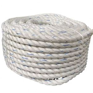 Multirope Master PP Blue White Factory Price PP Monofilament Rope 3/4 Strands 4mm-40mm High Strength Anti-Uv Ship Mooring Towing - Product Image 1