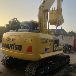 Excavatrice sur chenilles d'occasion originale de 13 tonnes Komatsu Construction Machinery Excavator Used Komatsu PC130 à vendre avec une haute qualité - Product Image 3