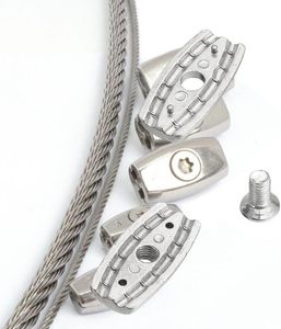 3 mét thép không gỉ đôi thùng ferrule Uốn Tóc bồng Vòng tay áo hợp kim Wire Rope kẹp & Clip carton và hộp đóng gói - Product Image 5