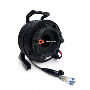 สายไฟเบอร์ออปติกแบบหุ้มเกราะ 8.0 มม. 4 คอร์ รุ่น G657.A1  พร้อมปลอกหุ้ม TPU เสริมแรงด้วยเคฟลาร์ สำหรับงานหนัก เหมาะสำหรับระบบ <span class=keywords><strong>AV</strong></span> ผนัง LED บนเวที - Product Image 5