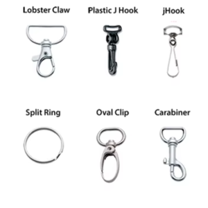 Tốt nhất bán biểu tượng tùy chỉnh thăng hoa thân thiện với môi polyester in tùy chỉnh màu sắc ID chủ thẻ dây kim loại móc cho - Product Image 5