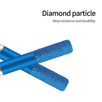 Diamante Granito Mármol Máquina de grabado Herramienta Soldadura CNC Piedra Tallado Router Bits OEM