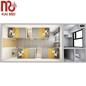 Muebles de habitación para niños, litera, hogar, hotel, hostel, uso, cama sencilla para la escuela - Product Image 2