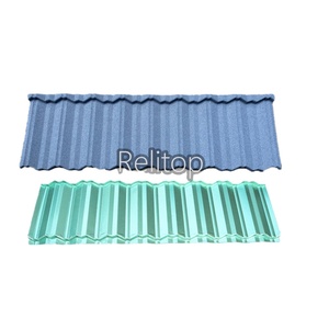 Toit en acier rainuré, en pierre, métal ondulé, fait à la main, pour Villa, hôtel, maison, chromé, en acier revêtu, modèle de - Product Image 1