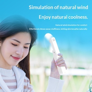 Usb Small <b>Fan</b> Pocket Folding Handheld Electric <b>Fan</b> <b>Rechargeable</b> High Wind Desktop Folding Wholesale Small <b>Fan</b> - Product Image 3