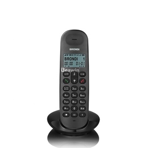 <span class=keywords><strong>Téléphone</strong></span> sans fil DECT à prix d'usine et VTechs <span class=keywords><strong>Téléphone</strong></span> fixe sans fil Utilisation au bureau Prend en charge jusqu'à 5 combinés - Product Image 1