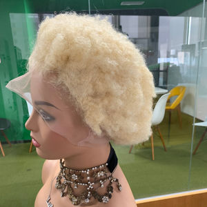 วิกผม DX431<span class=keywords><strong>สั้น</strong></span>8นิ้วแบบลอนเล็ก<span class=keywords><strong>ผม</strong></span>หยิกแบบแอฟริกันแบบขดตัว - Product Image 2