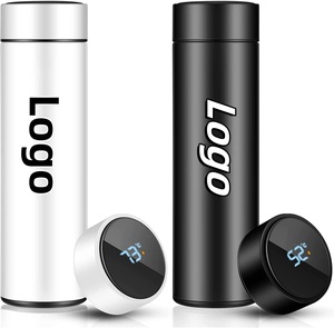 Logo personnalisé de haute qualité 500ml Bouteilles d'eau intelligentes de température Bouteille d'eau intelligente isolée avec affichage LED de la température - Product Image 1