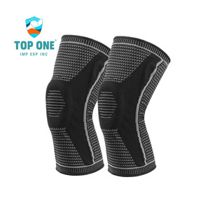 Top One personnalisé Flexible Compression genouillère orthèse Nylon protection genouillère soutien pour le soulagement de la douleur - Product Image 6