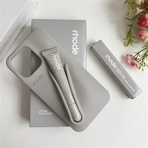 <span class=keywords><strong>Cover</strong></span> Rhode Stile Rossetto per <span class=keywords><strong>iPhone</strong></span> 16 15 14 13 <span class=keywords><strong>12</strong></span> 11 <span class=keywords><strong>Pro</strong></span> <span class=keywords><strong>Max</strong></span>/<span class=keywords><strong>Pro</strong></span>/Plus con Scatola, <span class=keywords><strong>Cover</strong></span> Posteriore Morbida Trasparente Antigoccia - Product Image 2