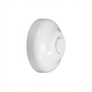 Roseta roscada y pulsador de descarga para cisternas empotradas, color blanco - Product Image 3