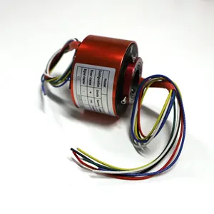 120V Platte High Speed 5000Rpm Rotary Joint Slip Ring