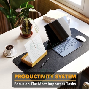 Bamboo Todo list Planner for Bamboo Todo chrlist Notepad Organizer with Bamboo Holder Notes สำหรับเดสก์ท็อป - Product Image 3