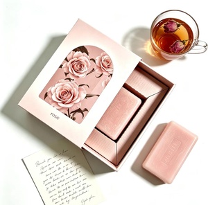 Cajas Personalizadas con Bajo MOQ, Hechas a Mano, para <span class=keywords><strong>Libros</strong></span> de Cuentos, Jabones, Esencias y Aceites, con Diseño de Cajón y Logotipo Dorado - Product Image 4
