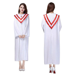 Vestido de Coro de Iglesia de Manga Larga 2026 para Mujer, Ropa de Canto, Túnicas de Coro Gratis, Túnica de Iglesia - Product Image 4