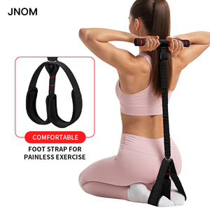 Prodotti per il <span class=keywords><strong>Fitness</strong></span> e la Salute: Banda Elastica in Lattice da 55 LBS / Fascia di Resistenza per Palestra con Maniglia per Borsa da Trasporto - Product Image 1