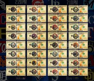 2026 32 types de billets de banque Madden NFL USA CUP neufs plaqués <span class=keywords><strong>or</strong></span> 24 carats pour cadeaux - Product Image 1