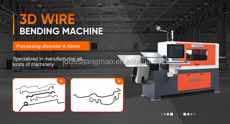 ZX-3D-4010 7 Axis 3D Wire Bending Machine - Customized Solutions