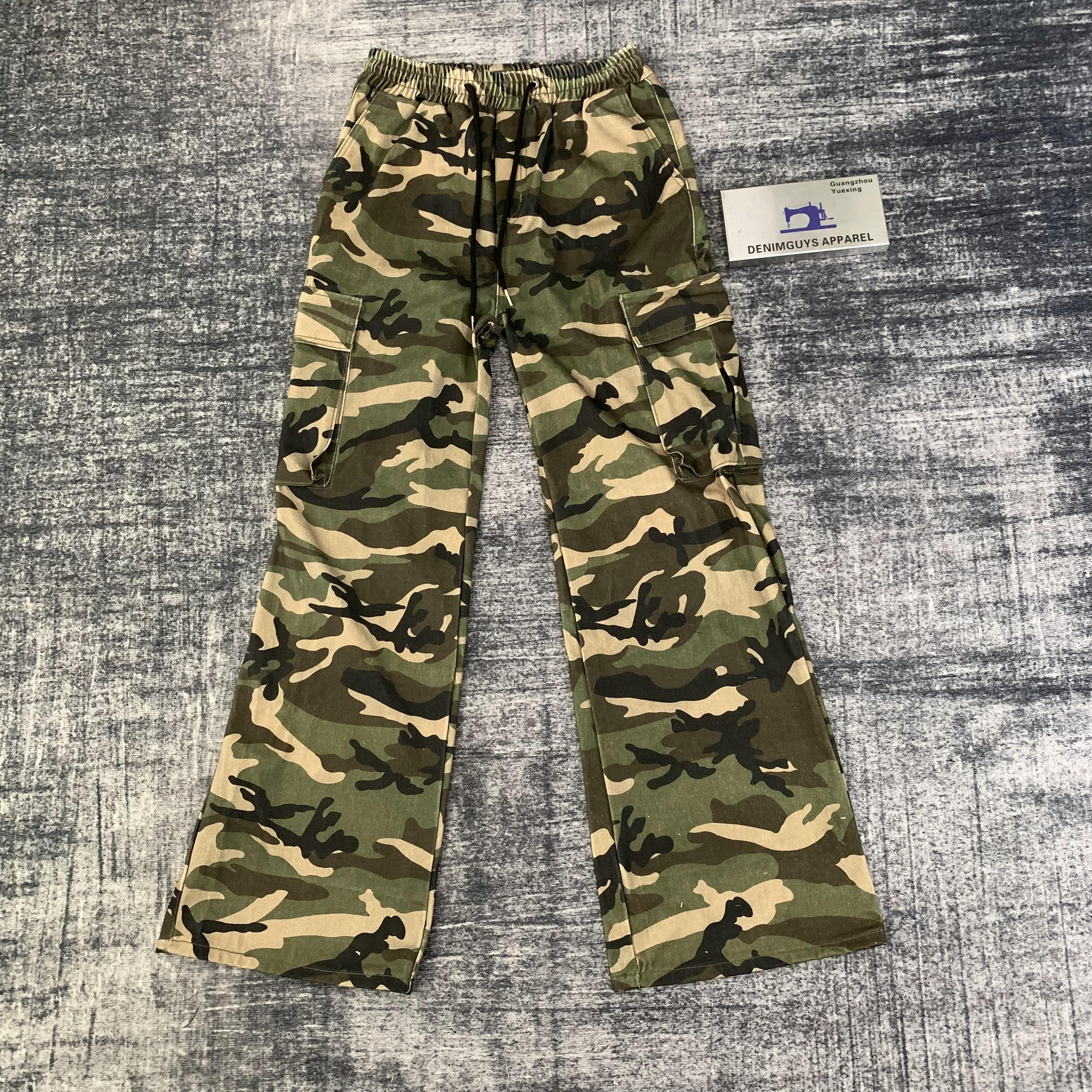 DENIMGUYS Custom Print Utility Pocket Men's Outdoor Camo