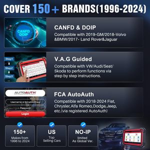 เครื่องมือสแกนระบบเต็มรูปแบบ CRP919EBT OBD2 แบบสองทิศทาง รองรับการเขียนโค้ด CANFD และ DoIP - Product Image 5
