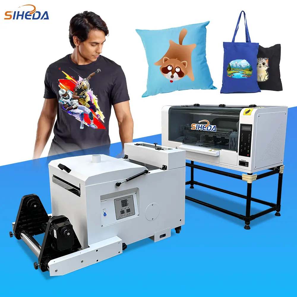 Pet Film Drying Thermal Transfer Xp 600 T-Shirt Printing Machine Digital Inkjet Dtf L1800 Printer