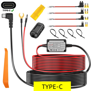 Dash Cam Hardwire Kit Buck Line para 24 horas Monitor de estacionamiento Dashcam Cable adaptador de corriente para DVR Dash Camera 12V a 5V USB - Product Image 2