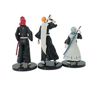 3 PCS/Set Anime Figure <span class=keywords><strong>Bleach</strong></span> Kurosaki Ichigo Abarai <span class=keywords><strong>Hitsugaya</strong></span> Toushirou PVC Action Figure Model Doll Toy - Product Image 3