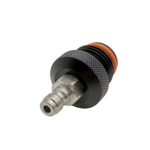 Adaptador de llenado universal de desconexión rápida macho de 8 mm, accesorios para marcadores de pintura, línea de manguera remota en espiral ASA, herramientas neumáticas de aire - Product Image 3