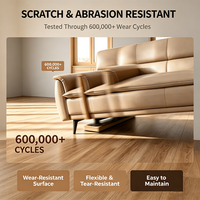 Maßgefertigte 1-3mm Dicke PVC Holzmaserung PVC LVT Vinyl-Fliesen Holzmaserung Vinyl-Bodenbelag Selbstklebende PVC-Bodenplanken für Hotels