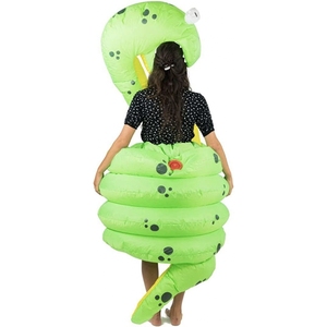 <span class=keywords><strong>Disfraz</strong></span> Inflable de <span class=keywords><strong>Serpiente</strong></span> Verde para <span class=keywords><strong>Halloween</strong></span>, <span class=keywords><strong>Disfraz</strong></span> de Mascota Inflable, Disfraces Inflables para Adultos y Niños, Cosplay - Product Image 6