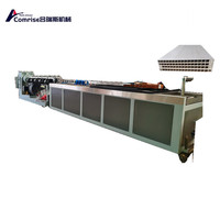 Máquina para Fabricar Perfiles de Plástico PVC WPC, Línea de Extrusión de Marcos de PVC, Máquina de Extrusión de Perfiles de PE PP