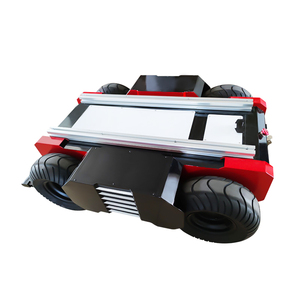工厂供应<span class=keywords><strong>AVT</strong></span>-ZW10无人检测机器人车辆4wd自主导航agv机器人底盘 - Product Image 1