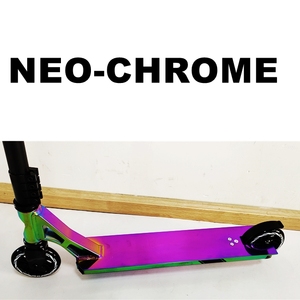 Patinette cascadeuse arc-en-ciel Pro pour enfants et adultes, Scooter à rayures complet en aluminium, niveau d'entrée <span class=keywords><strong>Freestyle</strong></span> Kick - Product Image 4