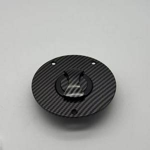 TERA Hochwertiger Motorrad CNC Schlüsselloser Aluminium-Legierung Tankdeckel Hydrografischer Druck Drei-Schrauben-Befestigung - Product Image 2