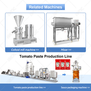 Machine d'emballage de sachets de confiture à haute viscosité HNOC, petite taille, pour la sauce aux <span class=keywords><strong>pommes</strong></span> - Product Image 5
