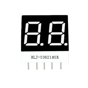 3621 0.36 Inch 2-Digit LED Display, High Brightness Red/White Light, Common Anode/Cathode (CC/<strong>CA</strong>) - Product Image 1