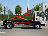 Camion benne à bras articulé Dongfeng 4X2, capacité 5 tonnes, neuf, diesel, transmission manuelle, fabriqué en Chine, Euro 6, pour déchets organiques