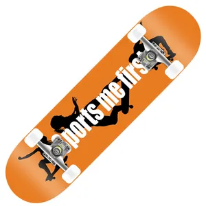 skateboard 10 jahre alten jungen Suppliers-Hot Sell Komplette Skateboards mit PU-Rädern für Anfänger Kinder Jungen Mädchen Teenager Skateboard