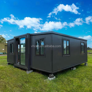 Ventes directes usine : Mini-bungalow modulaire <span class=keywords><strong>duplex</strong></span> à deux étages de 40 pieds, étanche, avec salle de bain, cuisine et toilettes, en conteneurs d'acier - Product Image 1