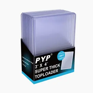 3x4 Toploader Super Thick 130PT Top Loader Card Holder