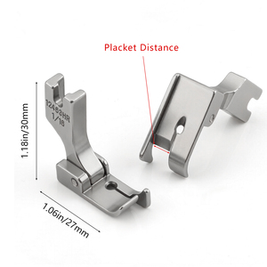 12463HR 12463HL Piezas y Accesorios <span class=keywords><strong>para</strong></span> Máquinas de Coser Industriales, Prensatelas con Guía de Borde - Product Image 5