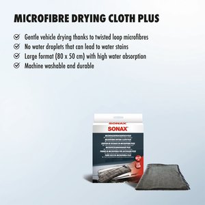 Toalla de microfibra para secar el coche, sin arañazos, más 1 pieza súper absorbente para un secado rápido y sin arañazos del coche - Product Image 2